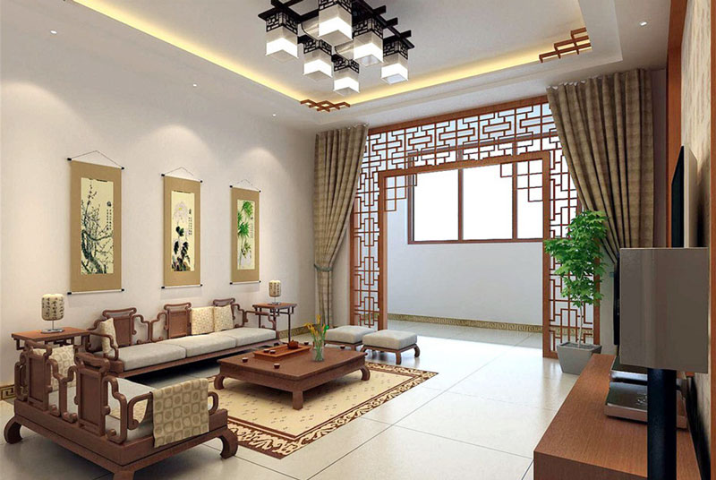 Asian Living Room Design fancy red and white asian style living room chinese bedroom Living Room Designs Asian Living Room Design asian living room Living Room Designs