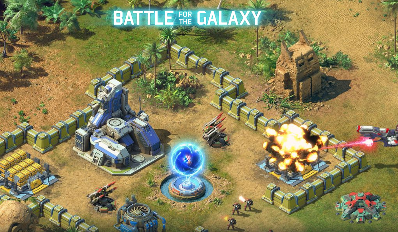 Battle for the galaxy gameplay